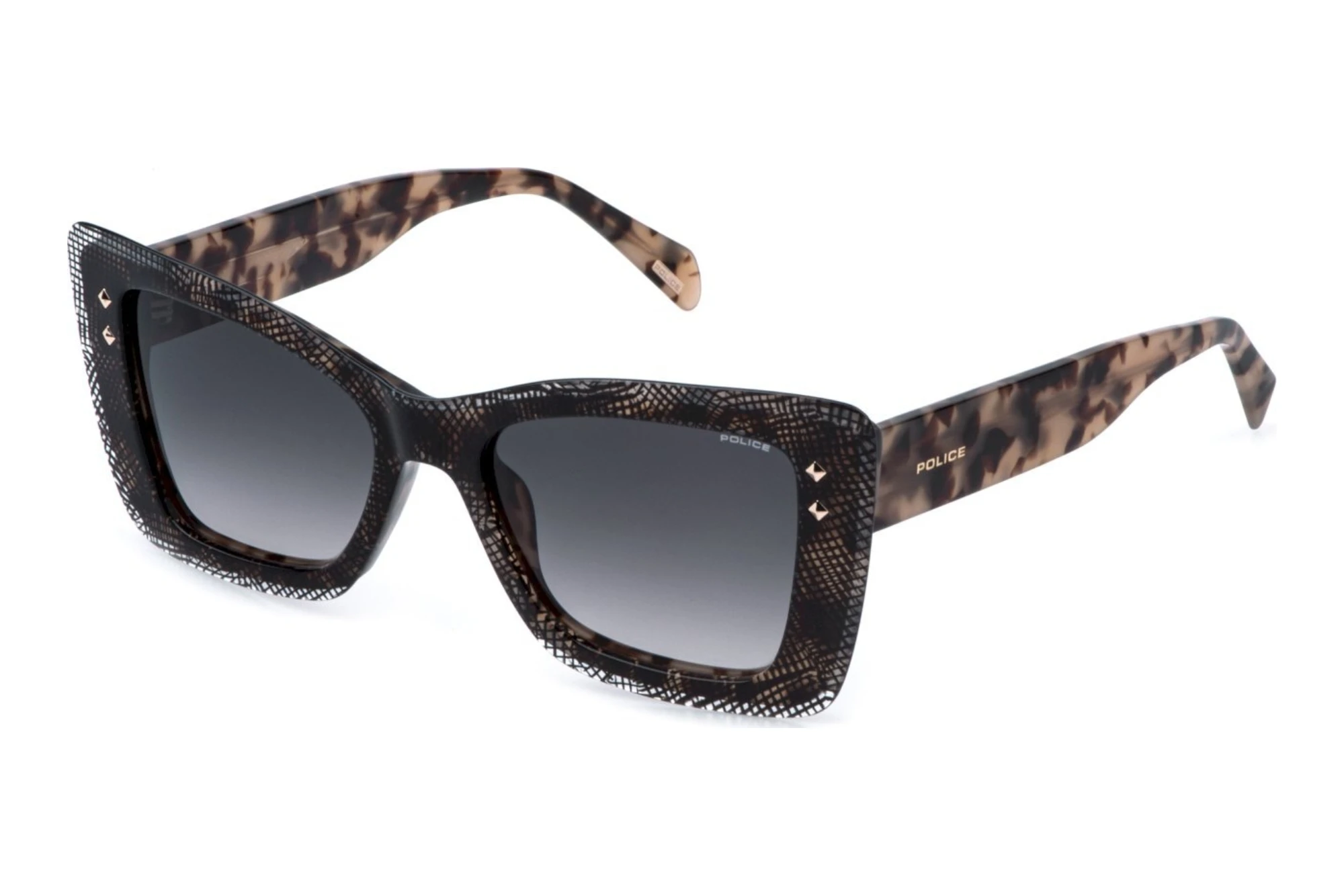 Police   SPLR97 0GB5 SMOKE GRADIENTHAVANA TOP W/FANTASY