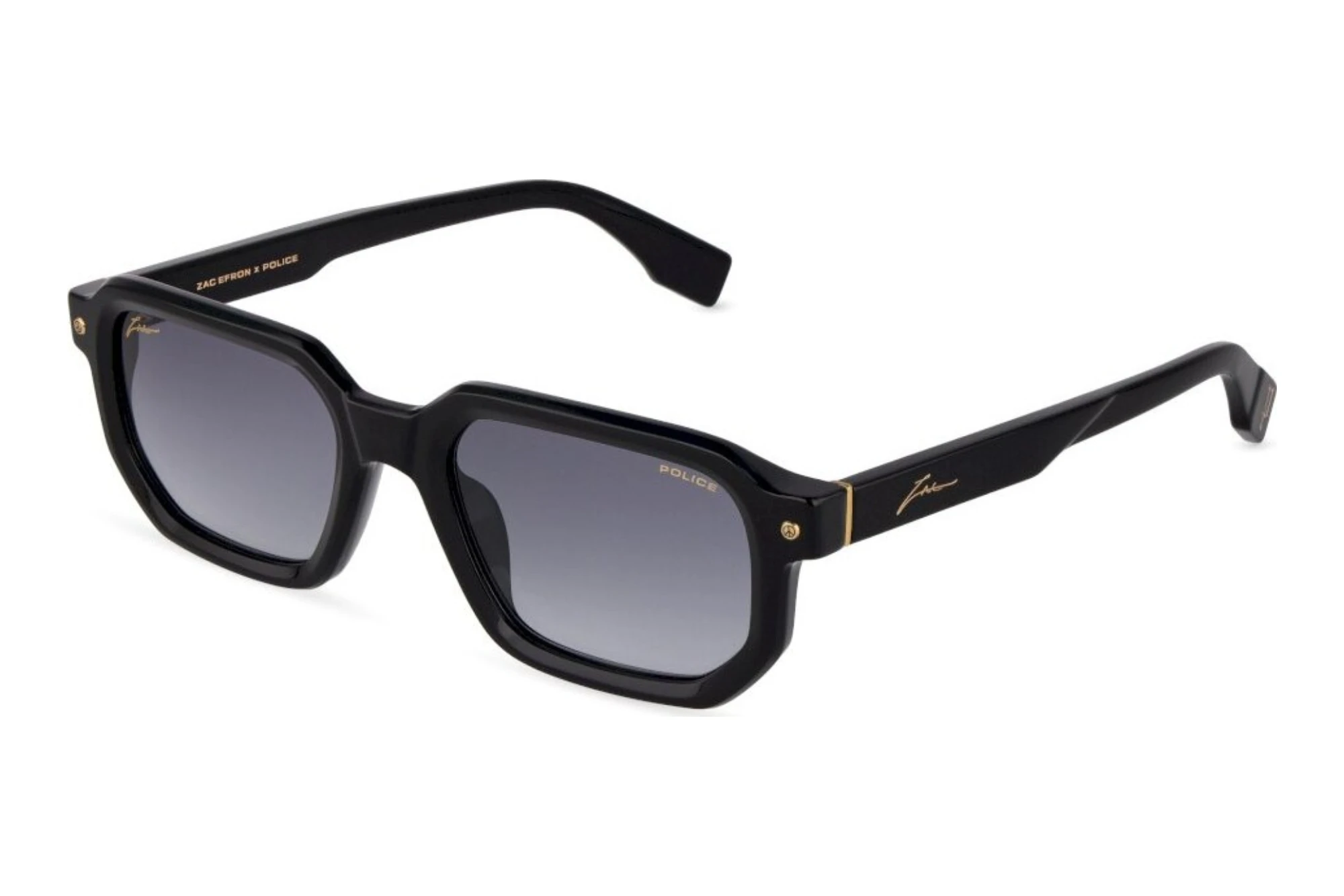 Police   SPLU82 0700 SMOKE GRADIENTSHINY BLACK