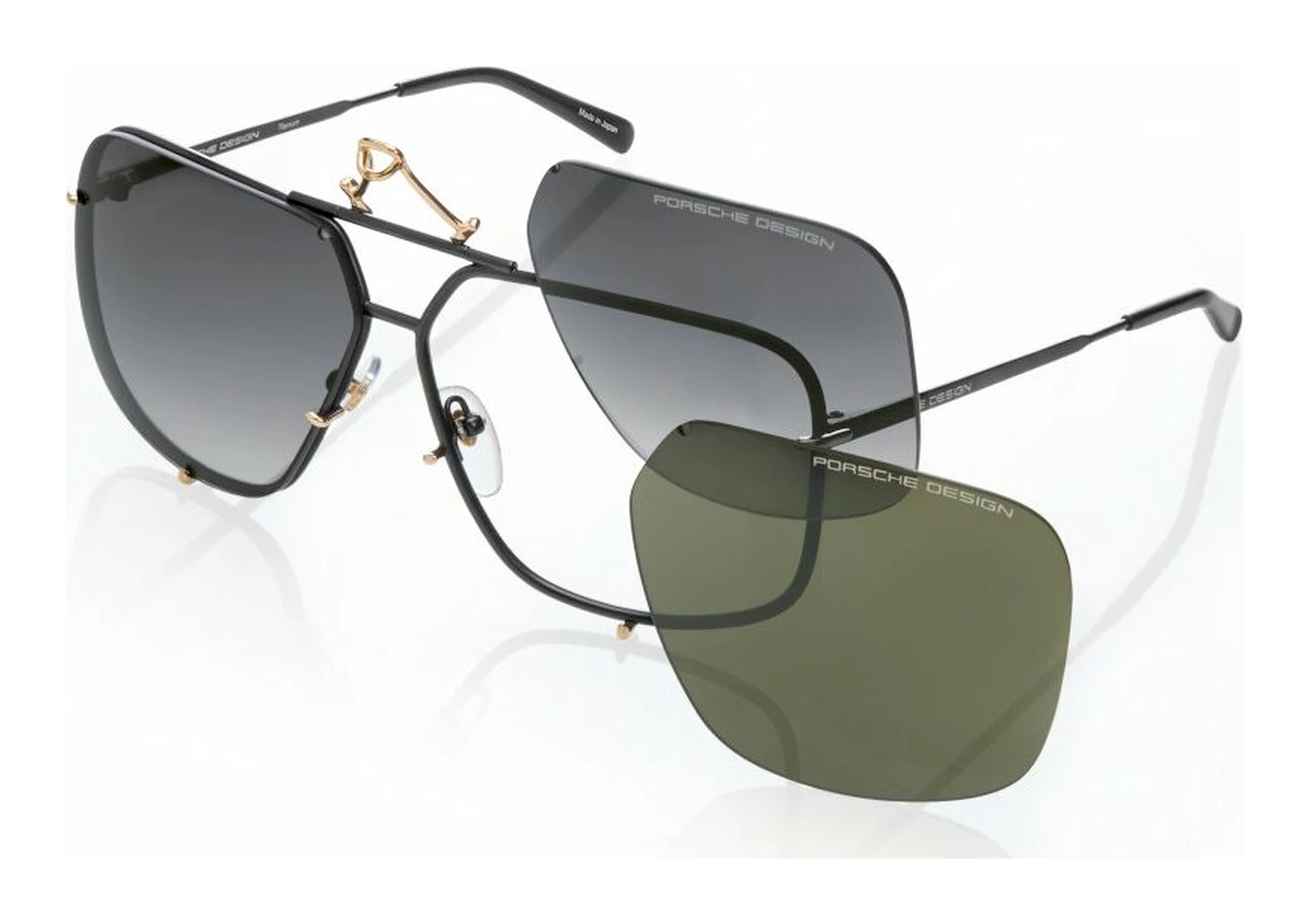 Porsche Design   P8928 D SMOKE GRADIENTblack gold