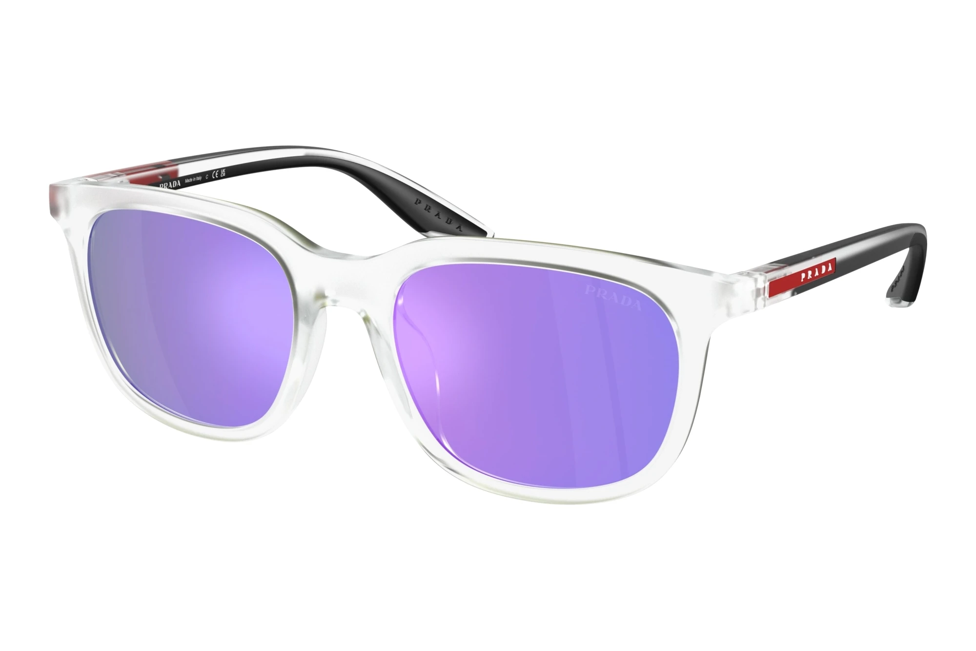 Prada Linea Rossa   PS B09SU 14V60Z Violet/GreenMatte Transparent