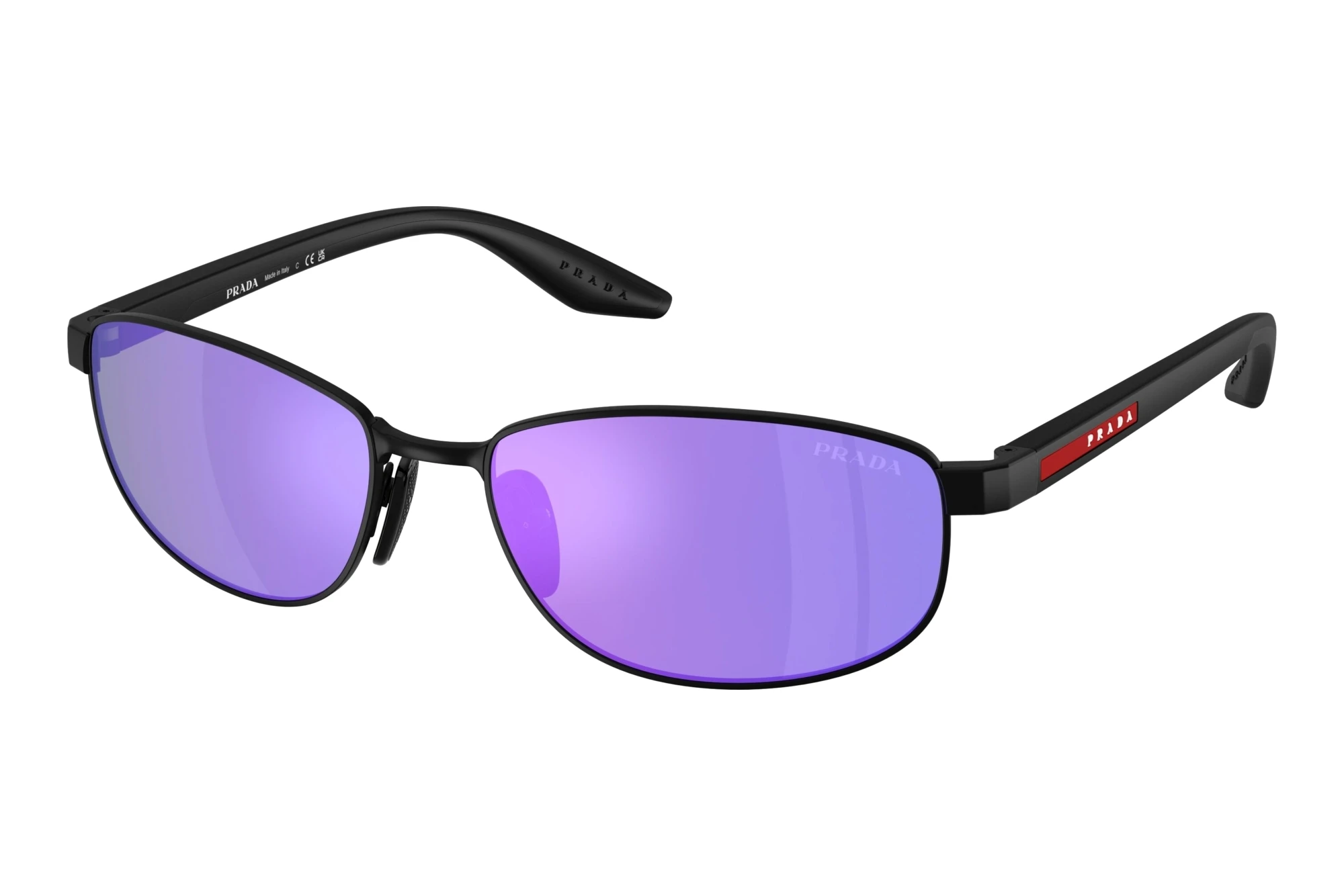 Prada Linea Rossa   PS B53S 1BO60Z Violet/GreenMatte Black