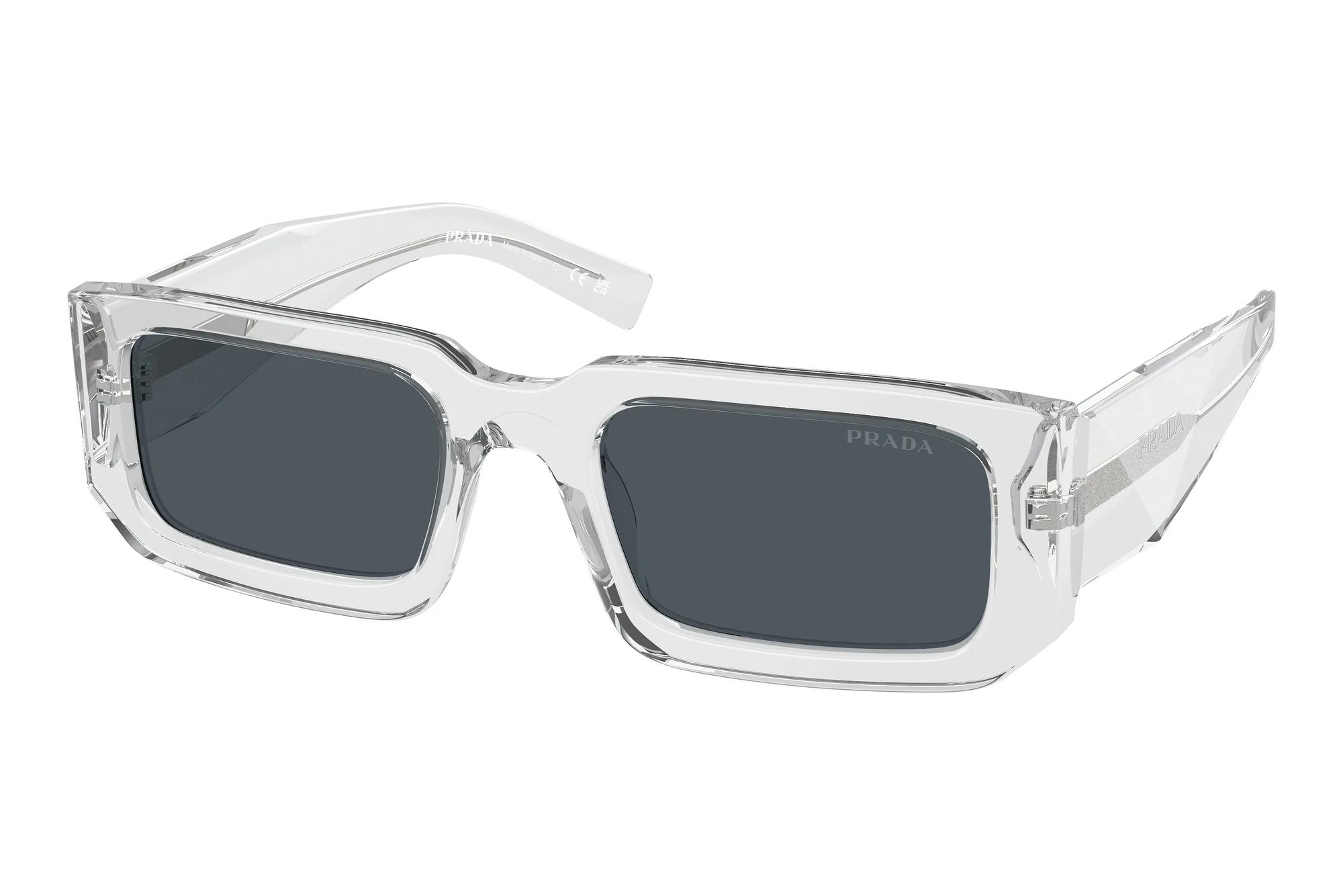 Prada   PR 06YS 12R09T Dark GreyTransparent Grey