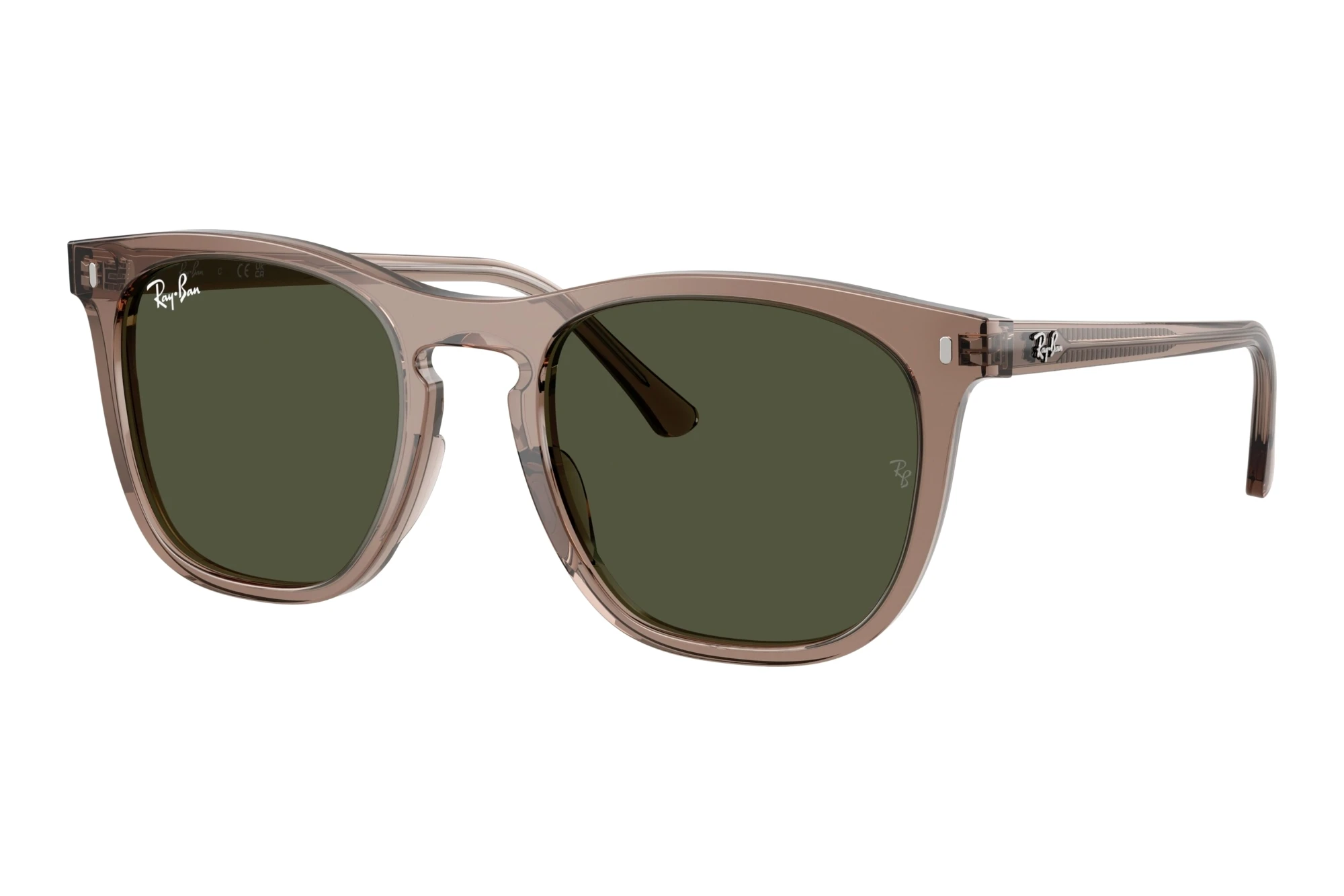 Ray-Ban   RB2210 845731 GreenTransparent Light Brown