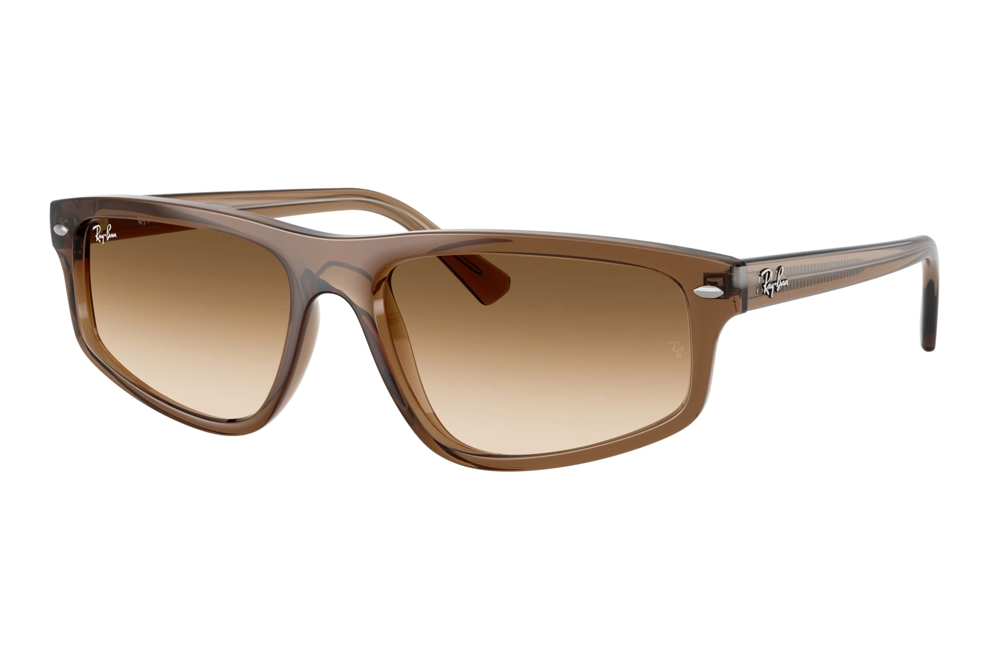 Ray-Ban   RB2225 664051 Clear Gradient BrownTransparent Light Brown