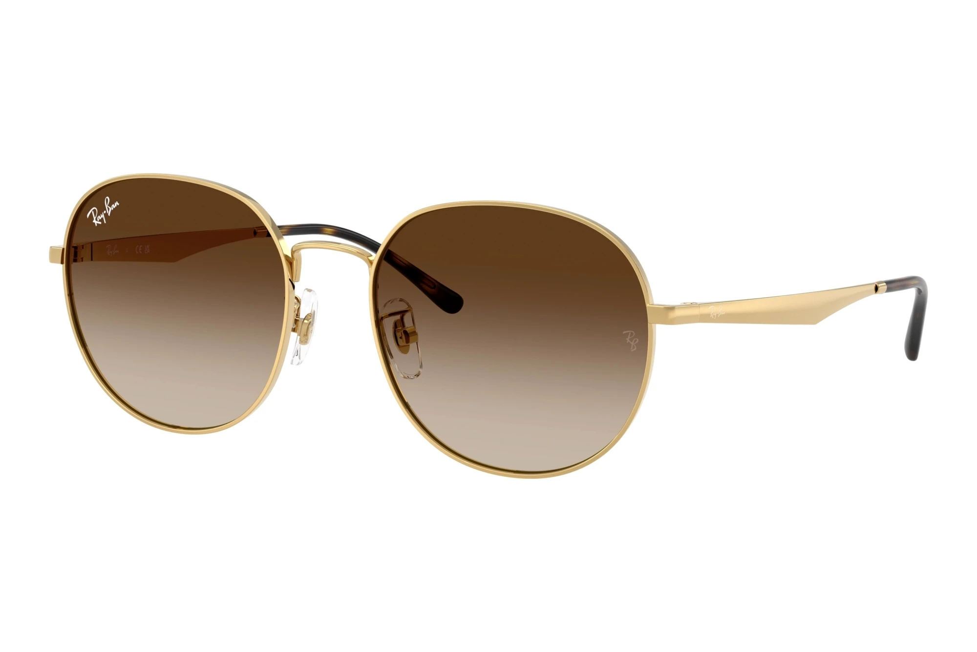 Ray-Ban   RB3727D 001/13 Brown GradientArista Gold