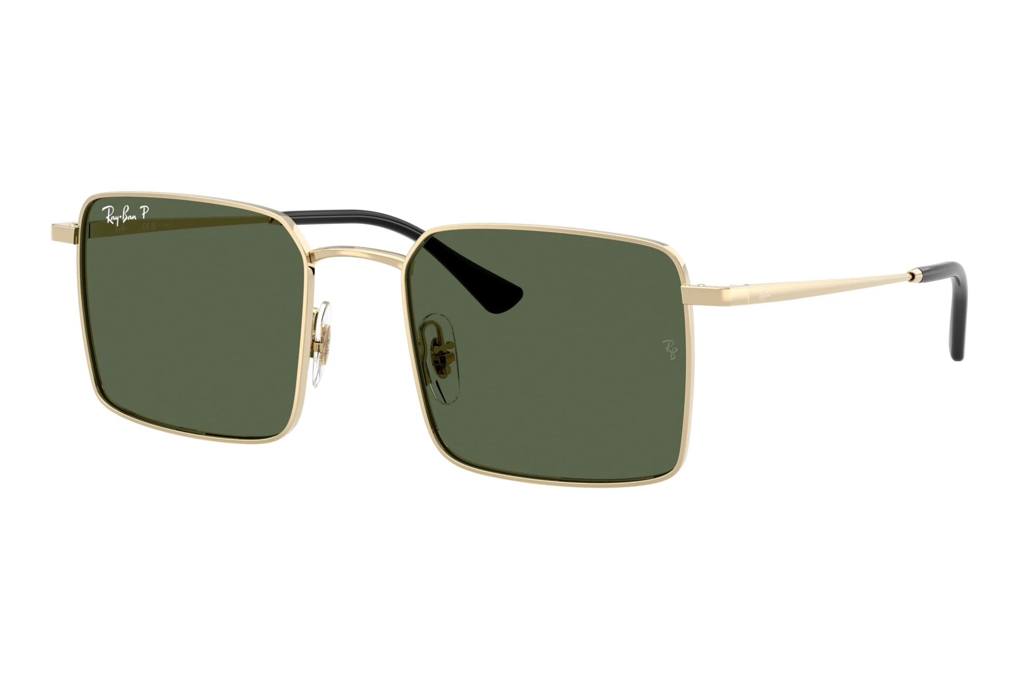Ray-Ban   RB3782 92139A Dark Green PolarizedPale Gold