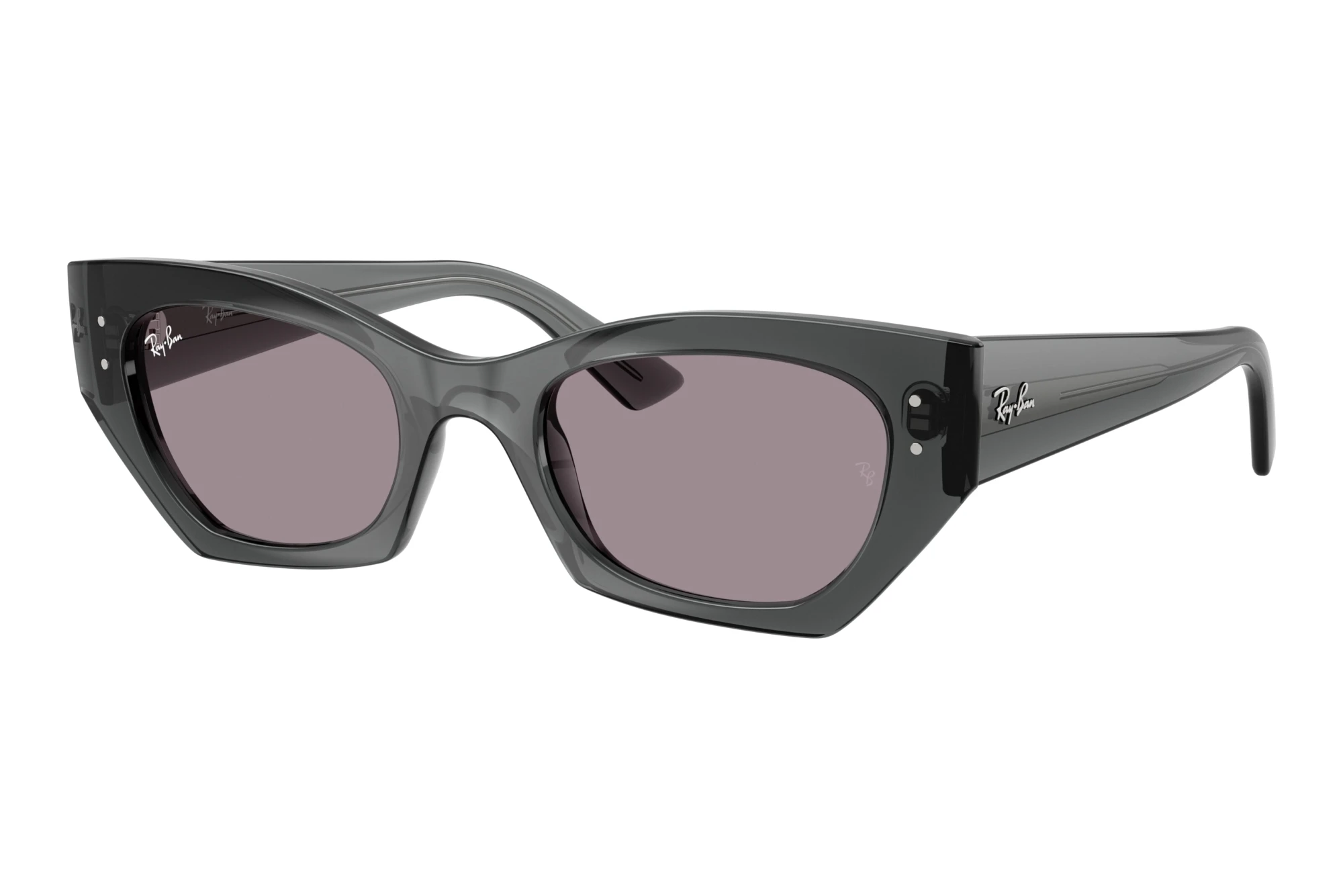 Ray-Ban   RB4430 69241A Dark VioletTransparent Grey