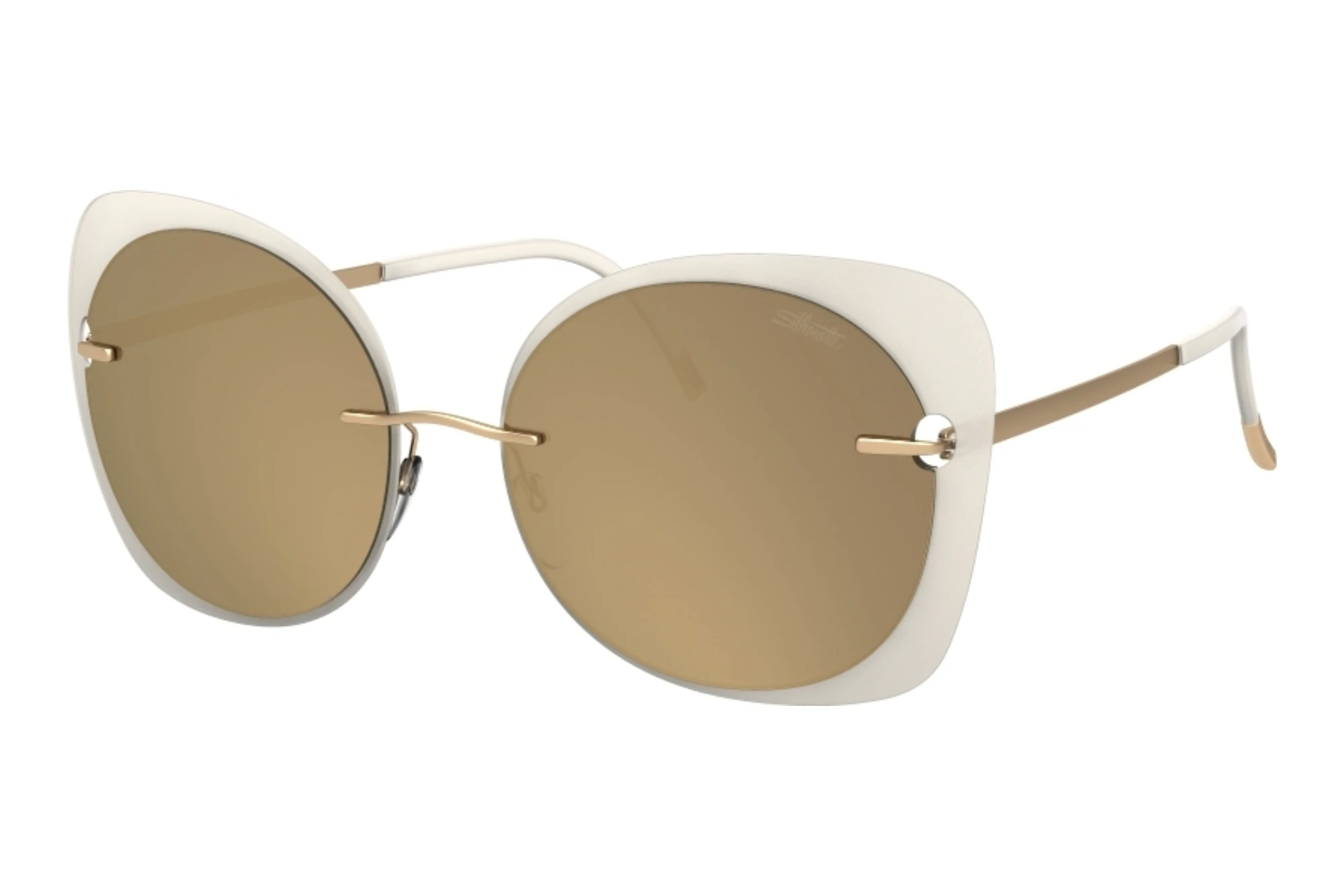 Silhouette   8164 8530 blackGlossy Gold Mirror