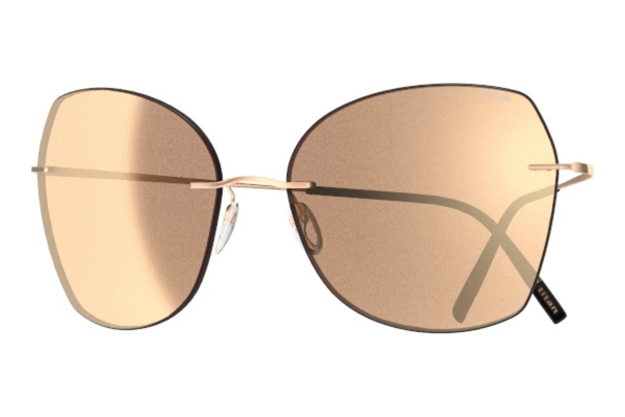 Silhouette   8192 3530 brownGlossy Caramel Mirror