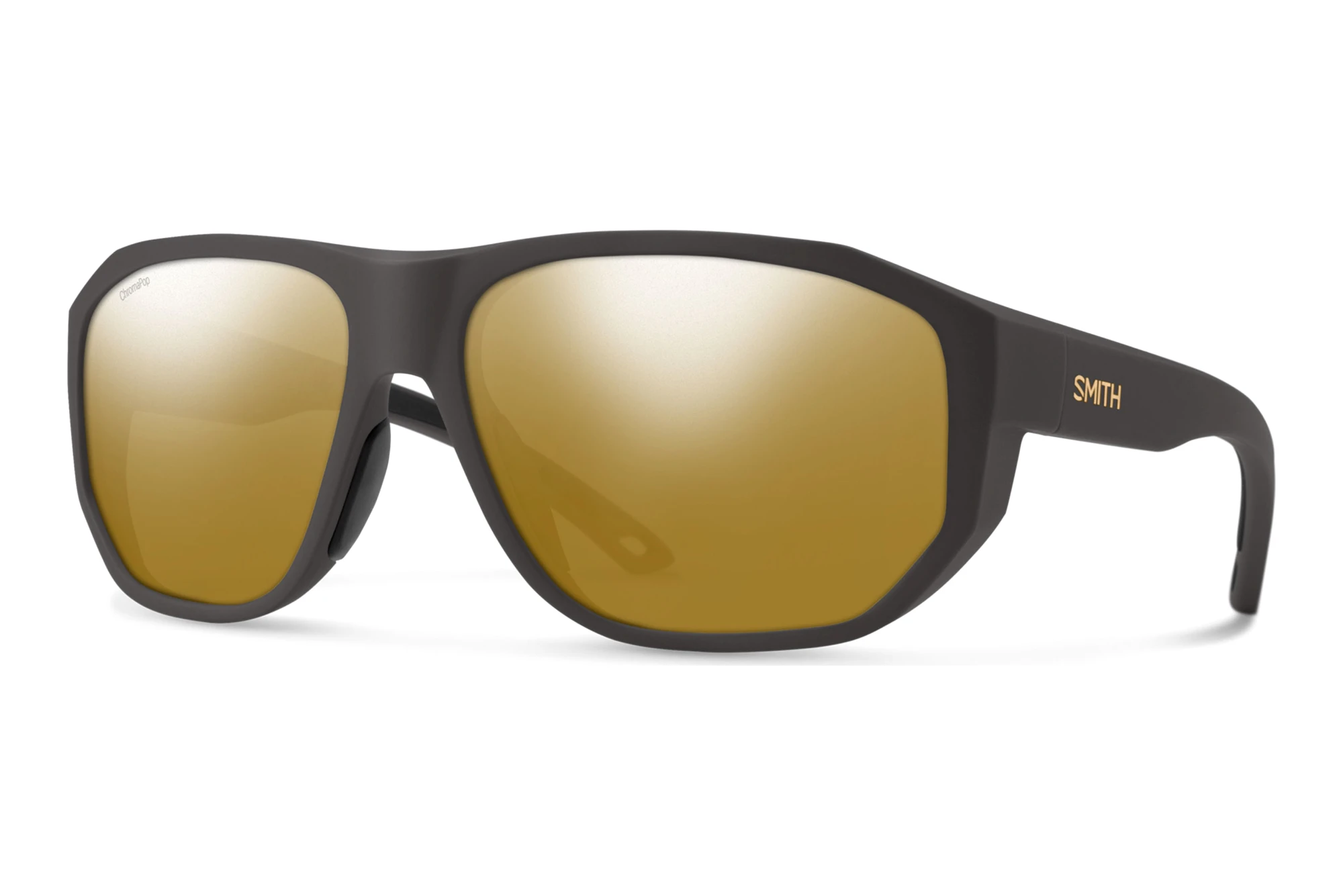 Smith   OUTRIGGER 4JC/QE BRONZE MIRROR POLARIZED CPMATTE BROWN OCHRE