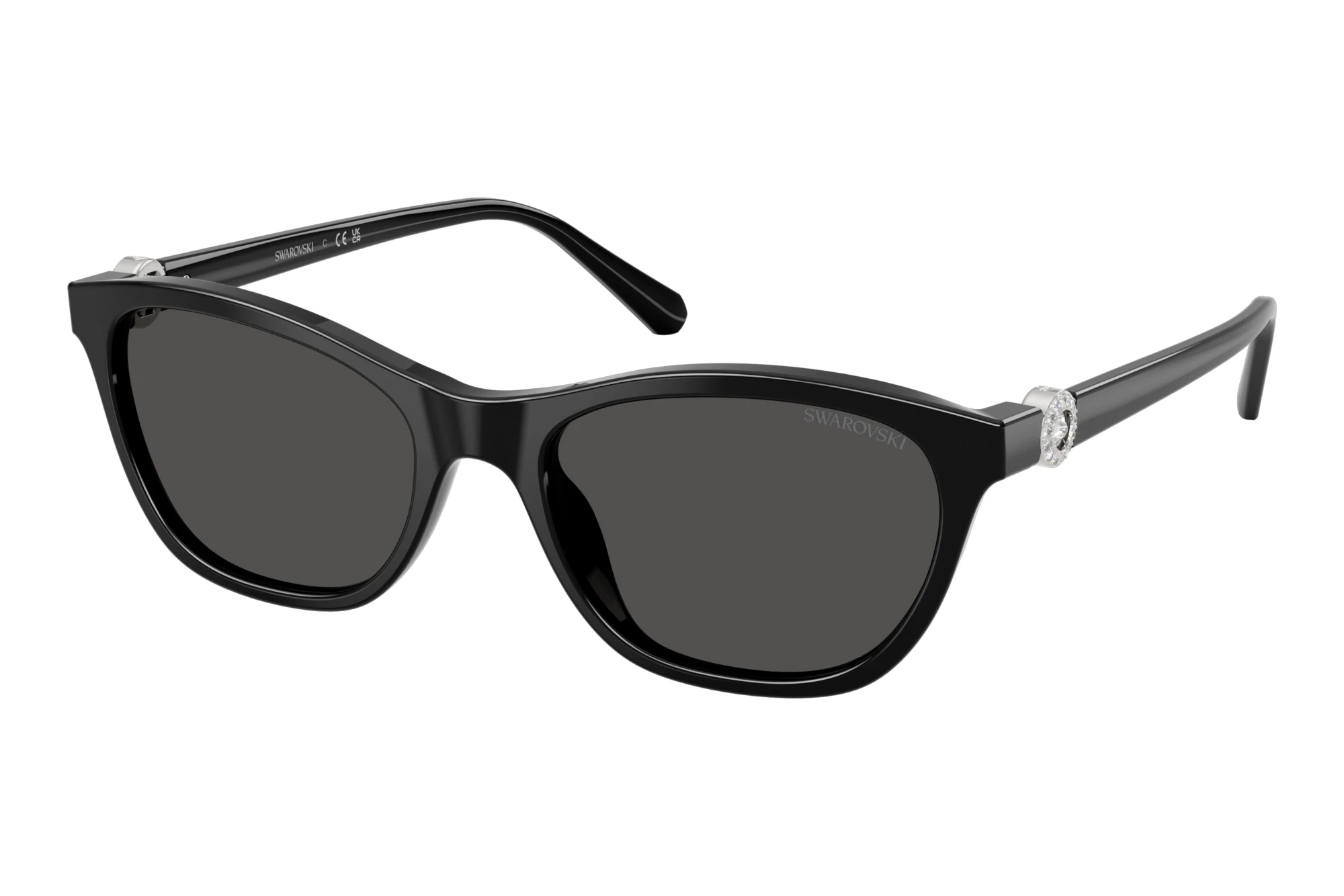 Swarovski   SK6070 103887 Dark GreyBlack