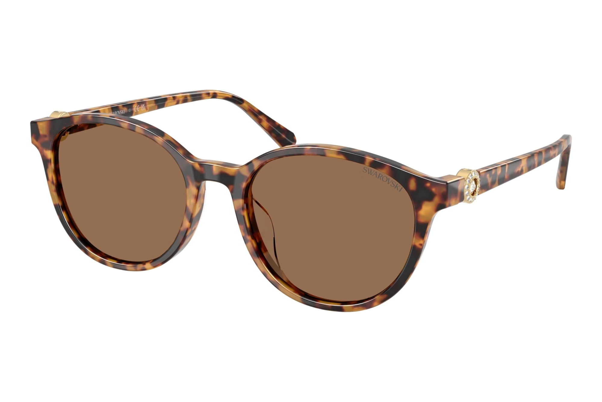 Swarovski   SK6075D 104073 Dark BrownHavana