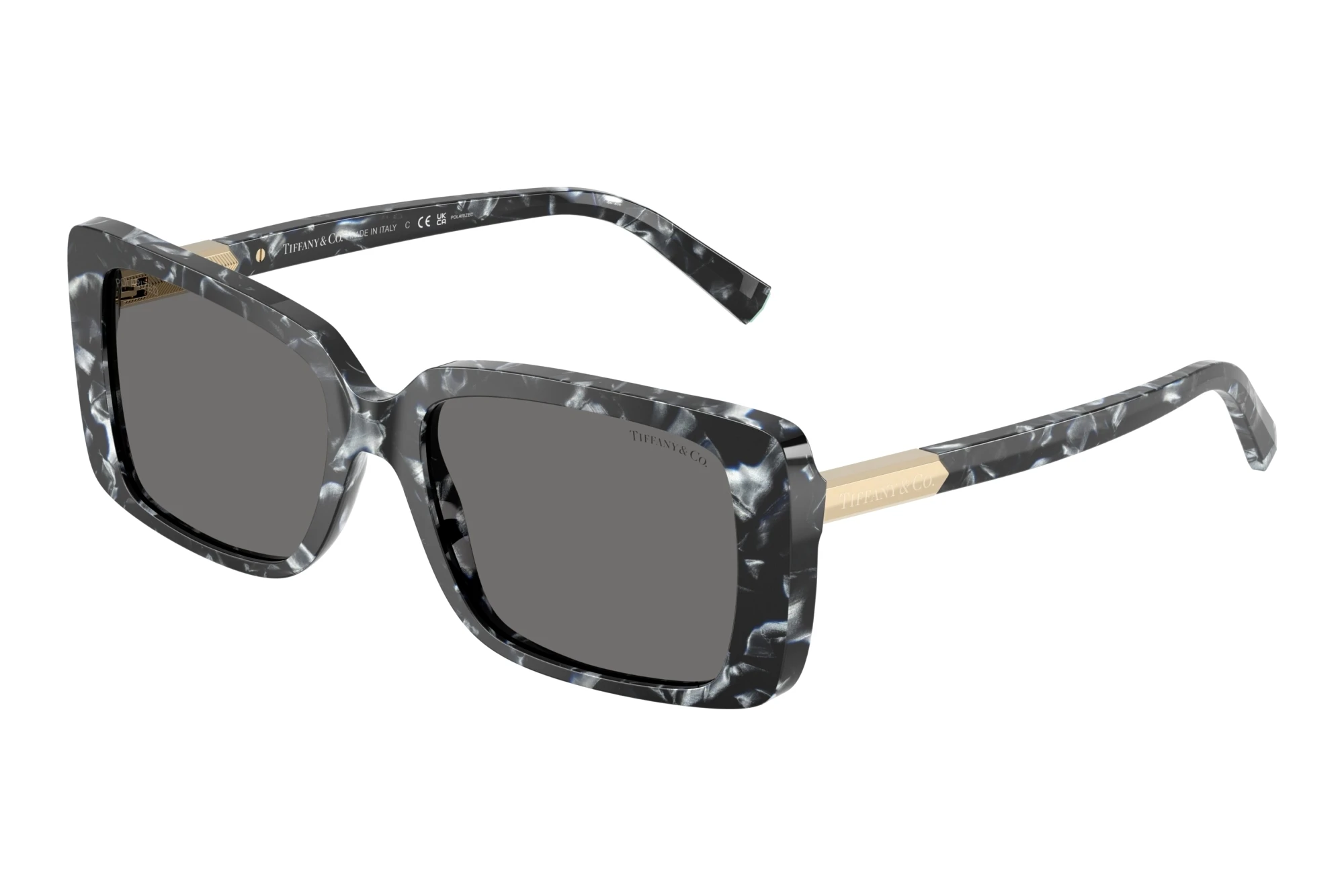 Tiffany   TF4249 842881 Dark Grey PolarizedHavana Madreperla