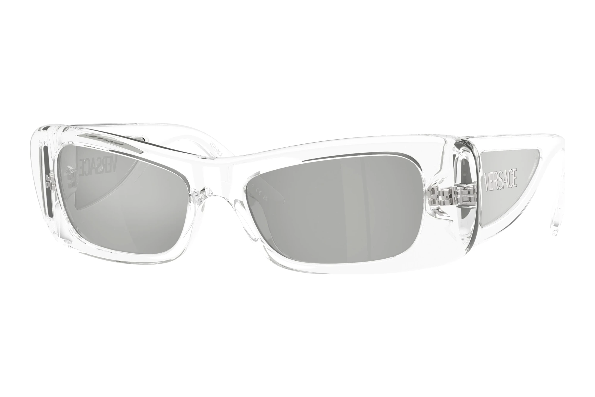 Versace   VE4481 148/8V Clear Mirror Silver 80Crystal