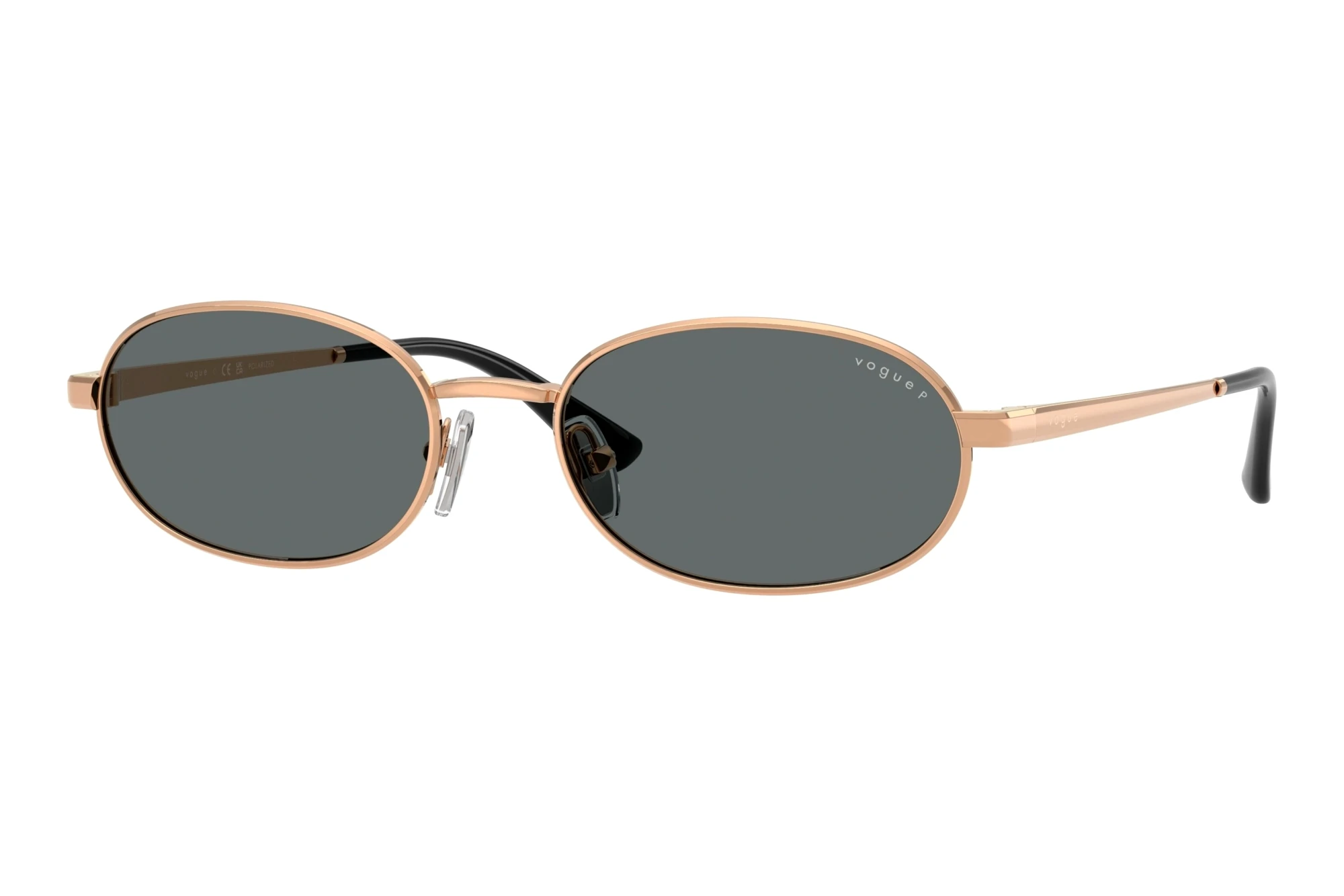 Vogue Eyewear   VO4353S 515281 Dark Grey PolarizedRose Gold