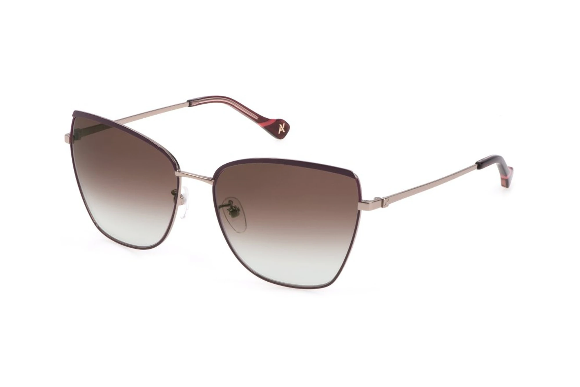 YALEA   SYA058 0E59 VIOLET GRADIENTSHINY RED GOLD W/COLOURED PARTS