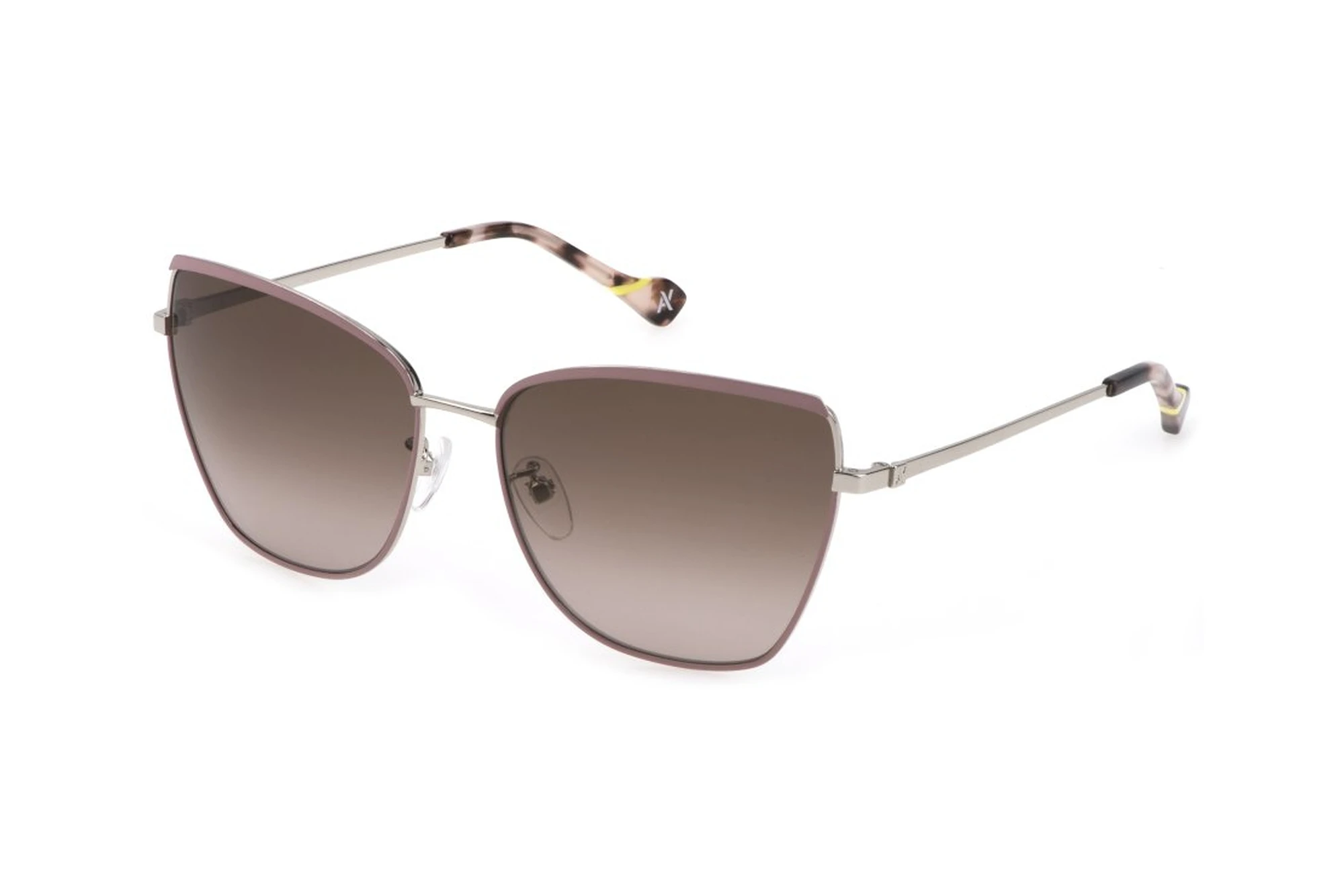 YALEA   SYA058 0S87 BROWN GRADIENT PINKSHINY PALLADIUM W/PINK PARTS