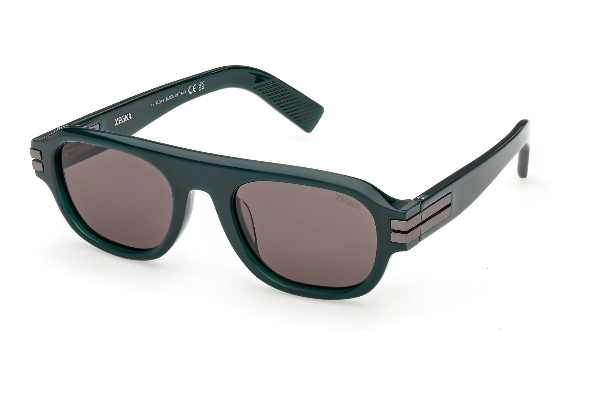 Zegna   EZ0304 96A grauGlänzend Dunkelgrün