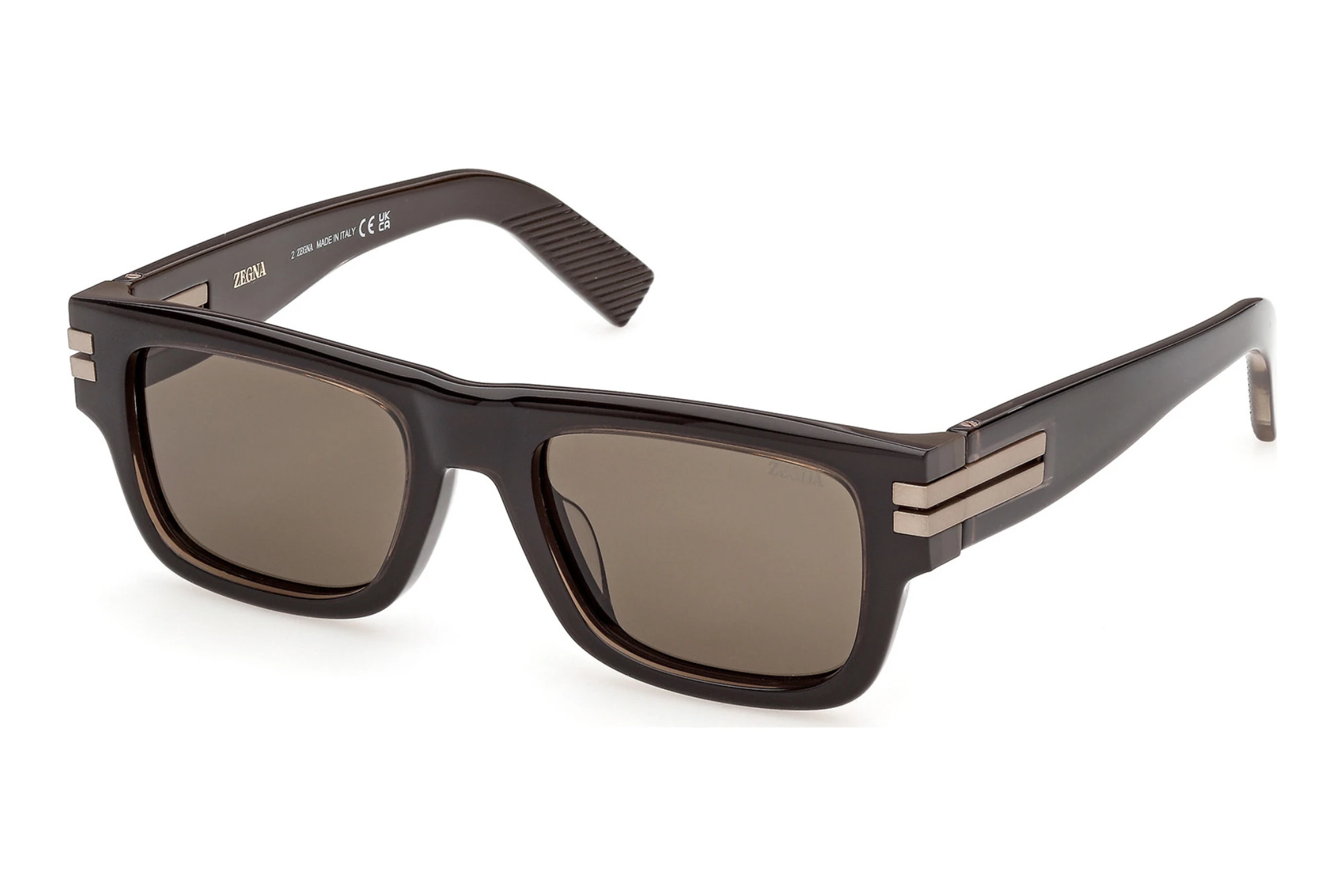 Zegna   EZ0317 50N grünHellbraun /Einfarbig