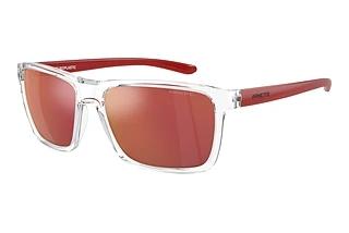 Arnette AN4323 27556Q Grey Mirror Orange/YellowCrystal