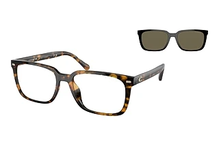 Coach HC8357U 51203 Brown SolidDark Tortoise