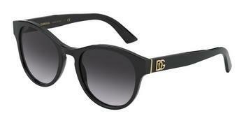 Dolce & Gabbana DG4376 501/8G LIGHT GREY GRADIENT BLACKBLACK