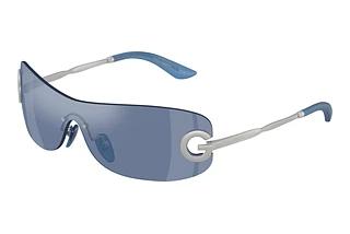 Dolce & Gabbana DX2001 13641U Dark Violet Mirror SilverMatte Silver