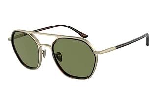 Giorgio Armani AR6145 30022A GreenMatte Pale Gold