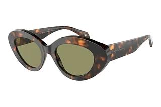 Giorgio Armani AR8188 599314 GreenHoney Havana
