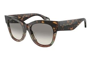 Giorgio Armani AR8195U 587932 Clear Gradient GreyHavana/Green Havana