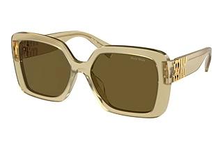 Miu Miu MU 10YS 11M01T Dark BrownIvy Opal