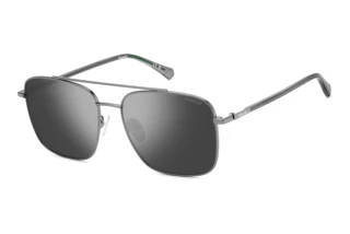 Polaroid PLD 4192/G/S/X KJ1/EX GREY SILVER MIRROR POLARIZEDDARK RUTHENIUM