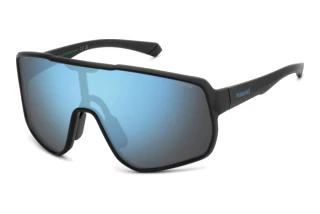 Polaroid PLD 7060/S 003/5X BLUE MIRROR POLARIZEDMATTE BLACK