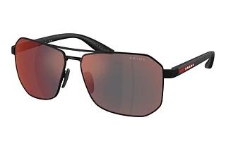 Prada Linea Rossa PS A53S DG008F Dark Grey Mirror Blue/RedRubber Black