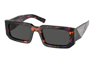 Prada PR 06YS 06V5S0 Dark GreyAbstract Orange
