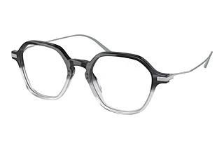 Prada PR 11YS 12B04R Photo Clear To BlueNight Gradient Crystal