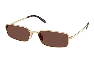Prada PR A60S ZVN80T Black ChocolatePale Gold
