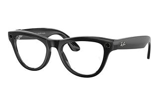 Ray-Ban Meta RW4010 601/MF Clear/Cerulean BlueBlack