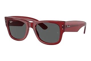 Ray-Ban RB0840S 6679B1 Dark GreyTransparent Red