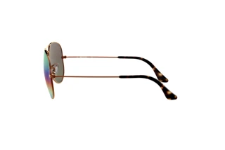 Sidevisning Ray-Ban AVIATOR LARGE METAL (RB3025 - 9018C3)