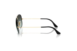 Sidevisning Ray-Ban AVIATOR LARGE METAL (RB3025 - 9271GK)