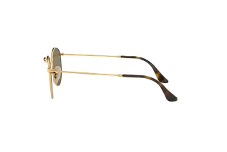 Sidevisning Ray-Ban ROUND METAL (RB3447N - 001/9O)