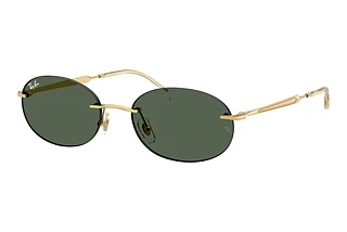 Ray-Ban RB3767 001/71 Dark GreenArista Gold