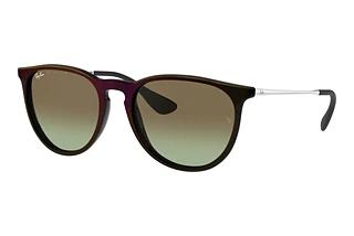 Ray-Ban RB4171 6316E8 Green/BrownMirror Red On Black
