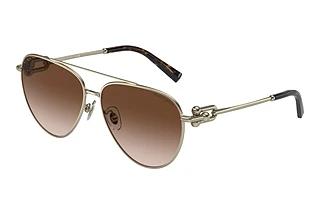 Tiffany TF3092 60213B Brown GradientPale Gold
