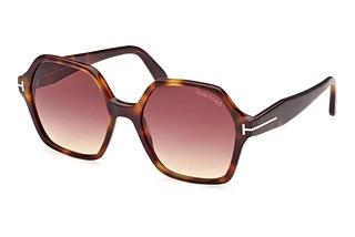 Tom Ford FT1032 53Z violett verspiegeltBlond Havanna