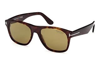 Tom Ford FT1284 52R grün polarieisrendDunkel Havanna