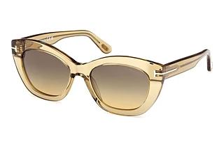 Tom Ford FT1285 45B grau verlaufendGlänzend Hellbraun