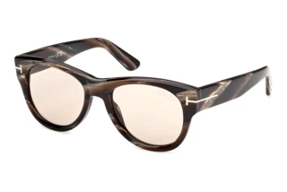 Tom Ford FT1305 64E braunBunt Horn