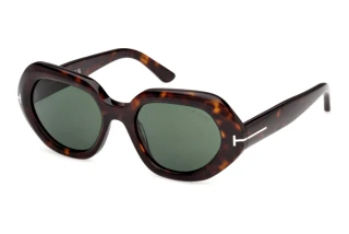 Tom Ford FT1317 52N grünDunkel Havanna